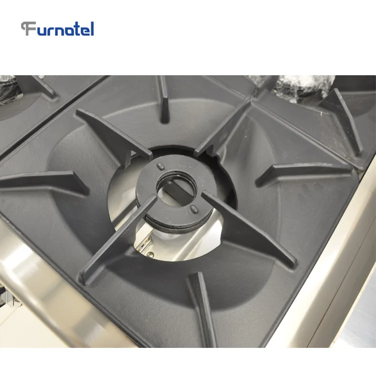 
Furnotel 900 Series Chinese Style Two Burner Cooking Range Without Oven 