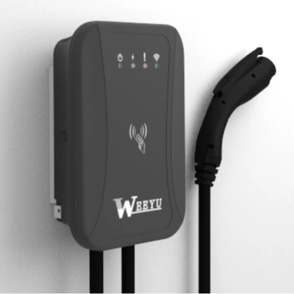WEEYU ev charger station level 2 wall charging station electric car station ev charging
