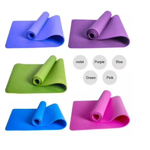 microfiber yoga mat Hot Sale High Quality Custom printed Eco Friendly TPE Combine Cork Gym Exercise Yoga Mat