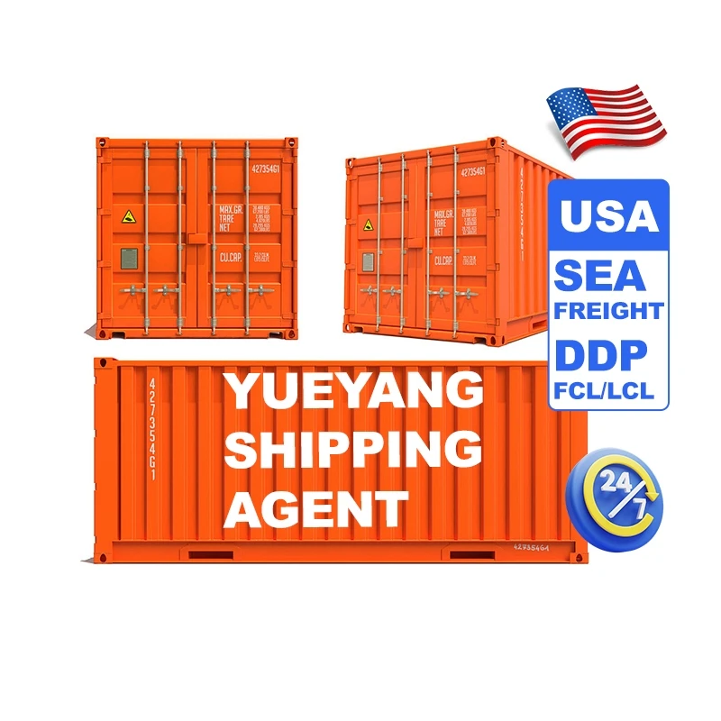 Sea Freight DDP Services in China to USA FBA Shipping Rates fast Delivery Door To Door service