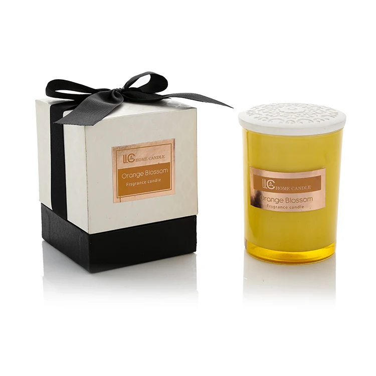 home decorative candles organic small aromatherapy soy scented candles gift set