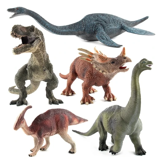 Kids Dinosaur Toys Jurassic Dinosaur Model Tyrannosaurus Dino Egg Solid Hard Plastic Dinosaurs Educational Toys for Children