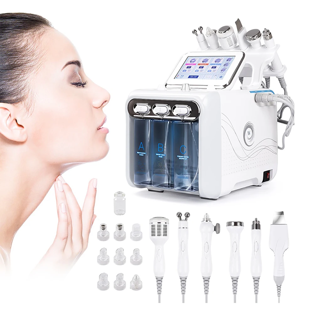 High Quality Skin Scrubber Crystal Diamond Head  For Sale At Home Device Hydro Facial Microdermabrasion Machine