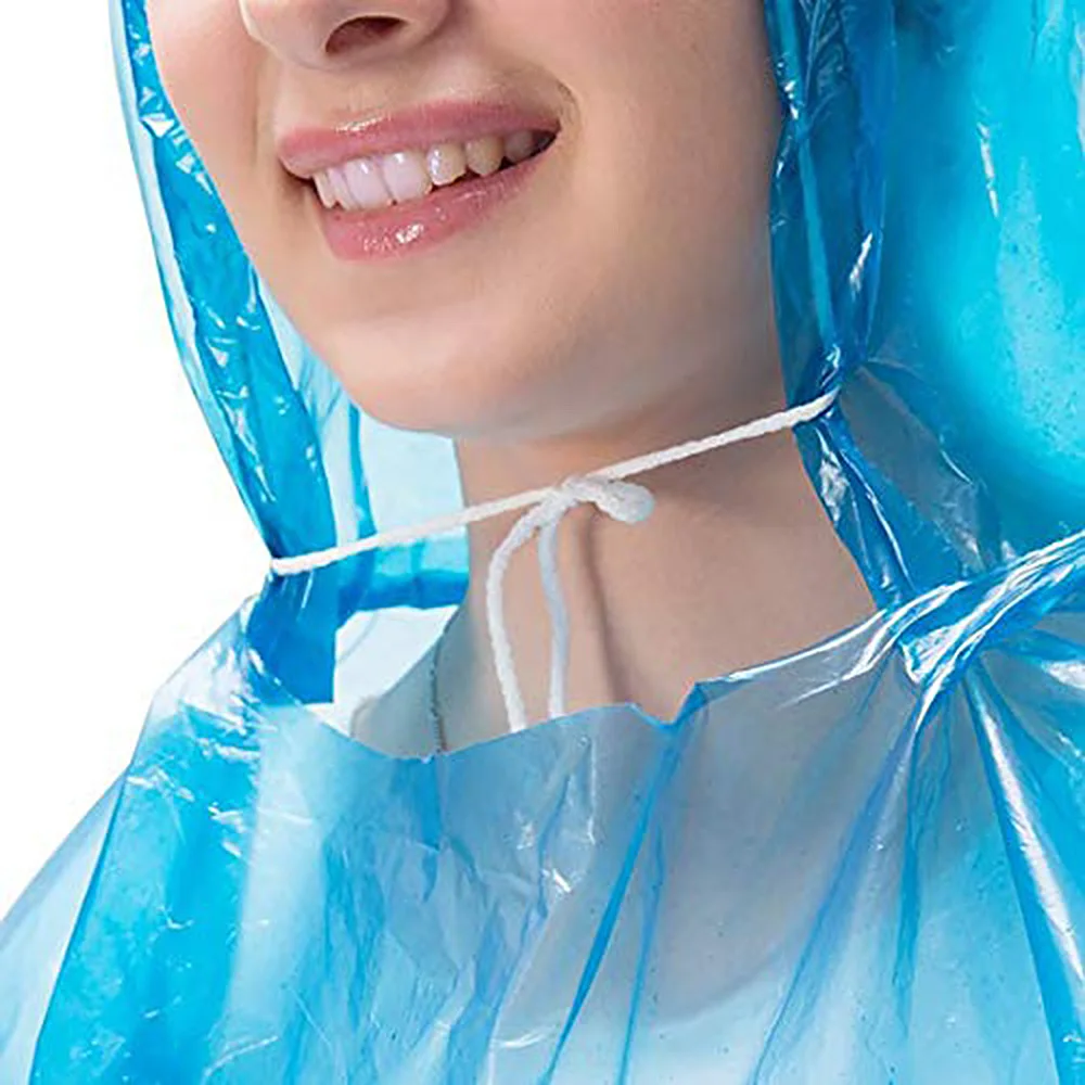 Custom Waterproof Fabric Best High Visibility Rain Gear Womens Rain Coat RAINWEAR Raincoats Disposable Rainwear for Adults PE