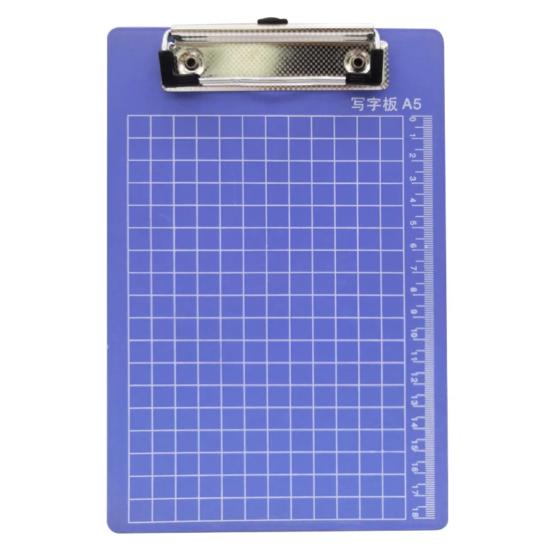 Factory Wholesale Restaurant Menu Bill File Folder A5 Plastic Plywood with Butterfly Clip /Document Storage Writing Pad