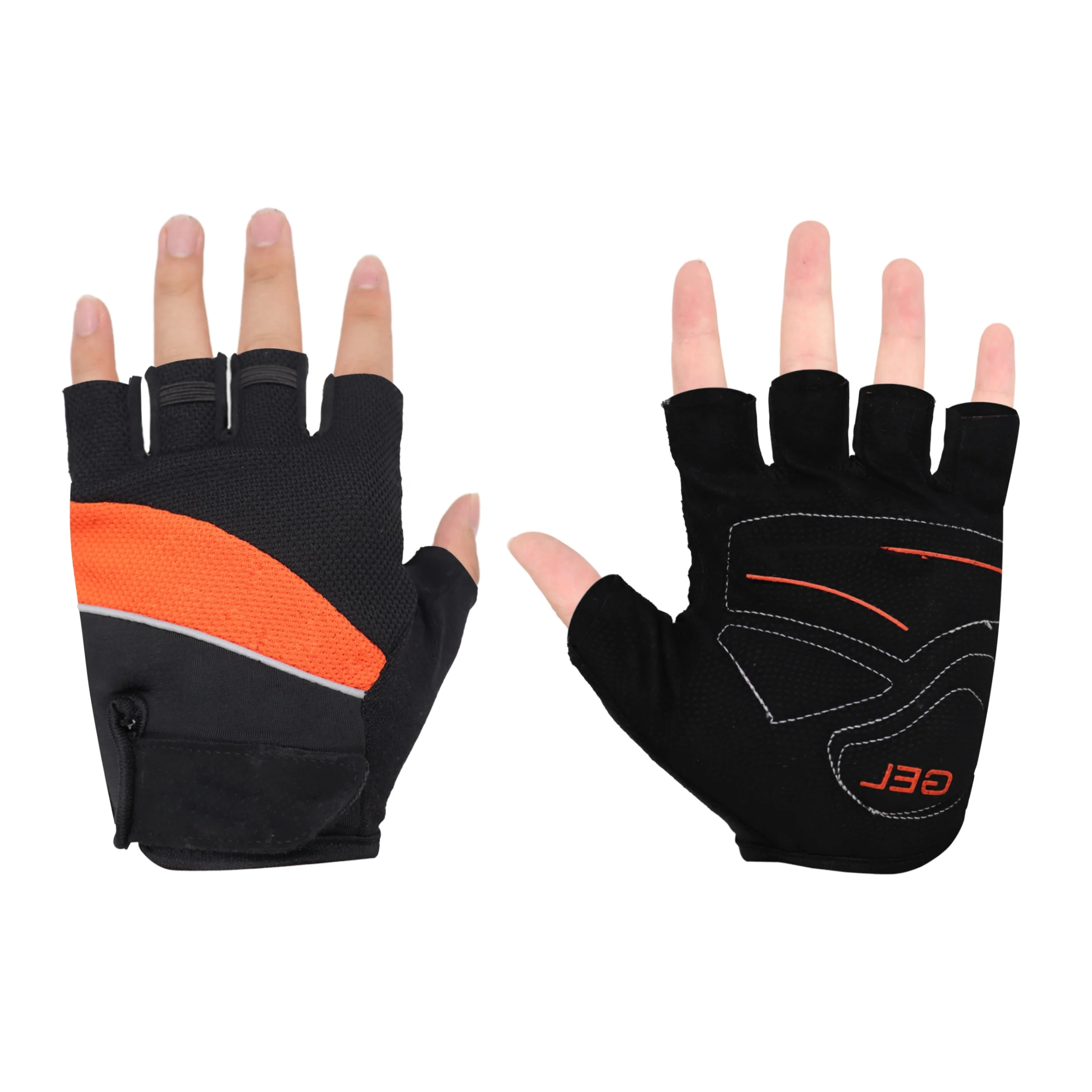 Высококачественные Полиуретановые эластичные гелевые противоударные дышащие спортивные велосипедные перчатки для улицы