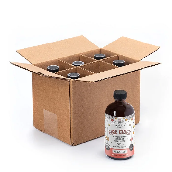 
USA 6pk 8oz Honey-Free Fire Cider Juice Drinks For Wholesale 