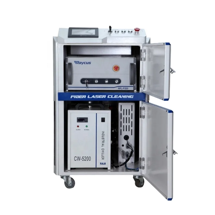 1000w 1500w 2000w Tire Mold Metal Handheld Fiber Laser Cleaning Machine Price For Rust Oil removal