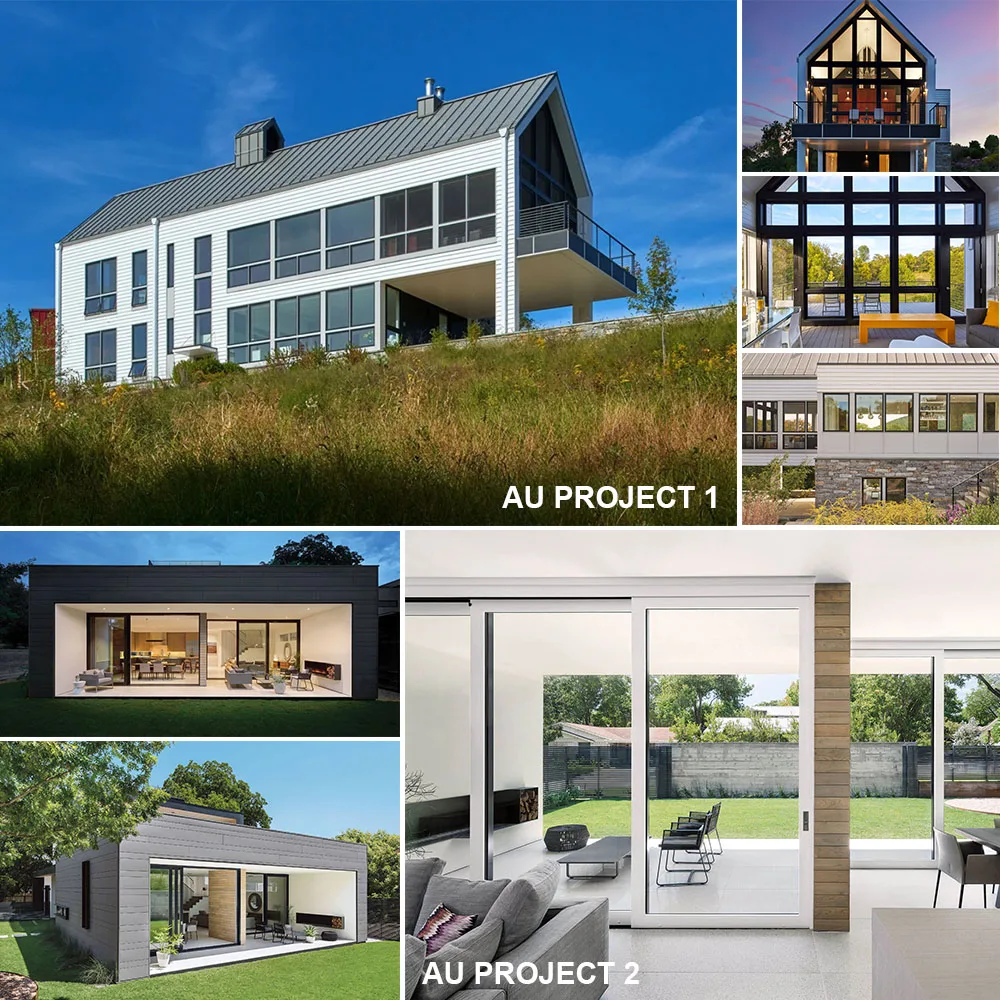 Zhonglian Manufacturer aluminium extrusion profile frame windows customized china aluminium profiles