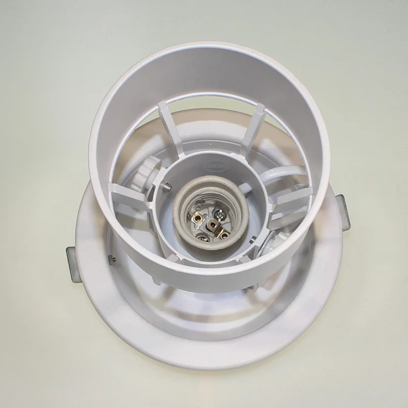 E27 bulb holder PAR30 Recessed spotlight Fixture Cut Size 12cm Downlight housing bracket