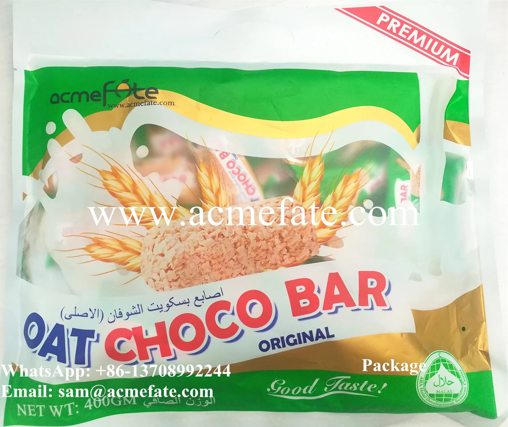 Вкусная шоколадная батонка из овса Choco поставщик шоколадных батончиков