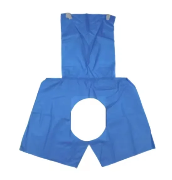 Disposable Patient Colonoscopy Exam Shorts/Pants Medical Underwear Endoscopy Non-Woven Scrub Patient Pants Pyjamas