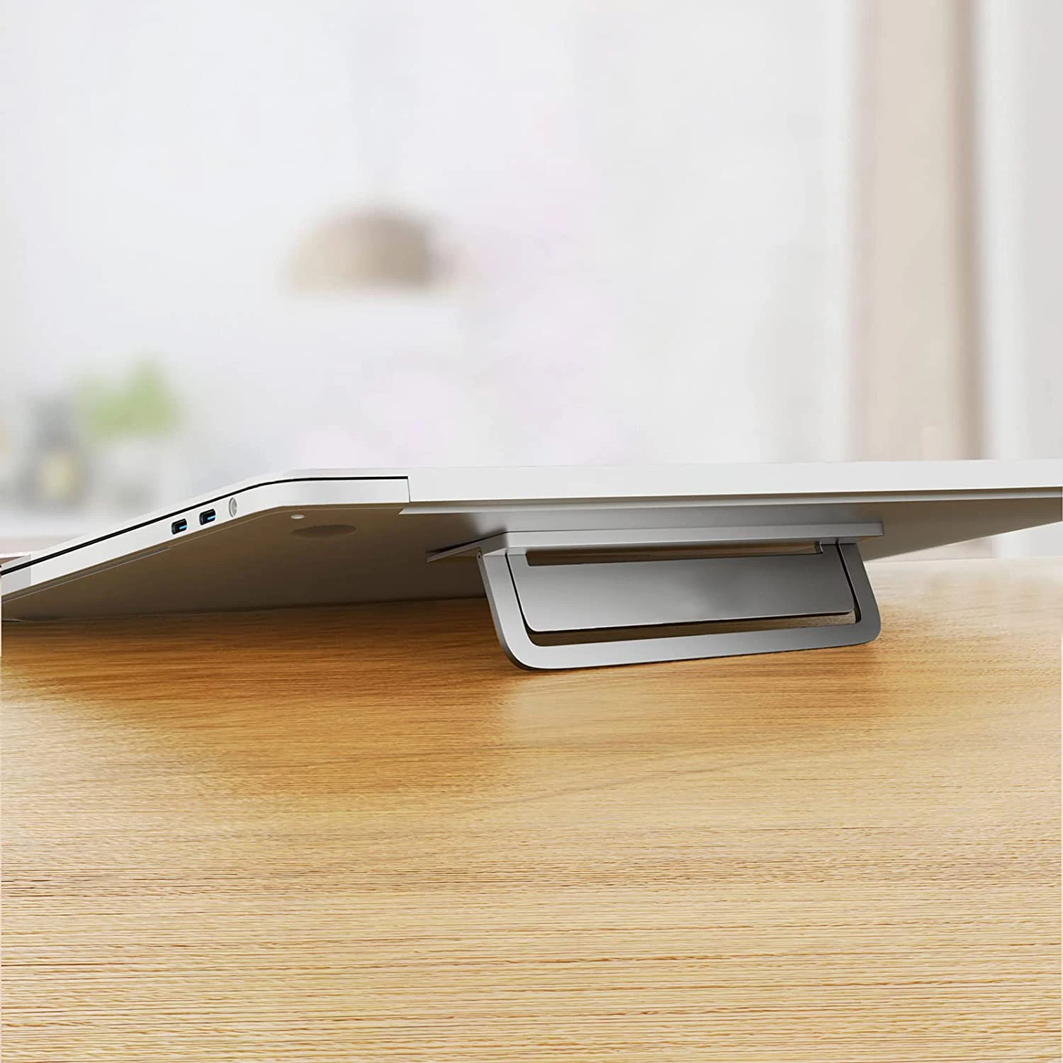 Super slim Tablet PC Stands folds flat light weight Bracket small exquisite holder for Desk,MacBook Air Pro,HP,Lenovo,Dell