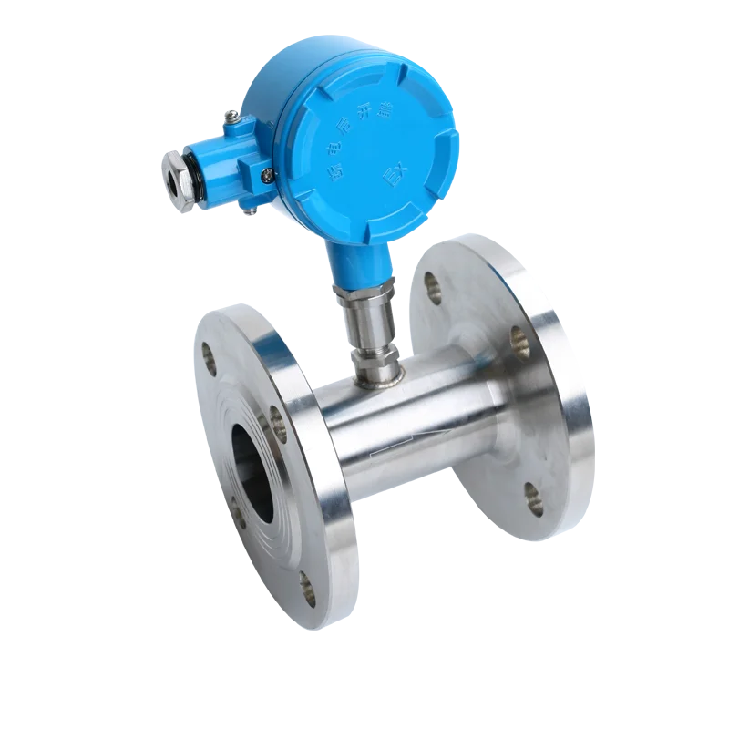 High precision liquid turbine flowmeter   stainless steel digital vegetable oil ethanol flowmeter 4-20ma    price