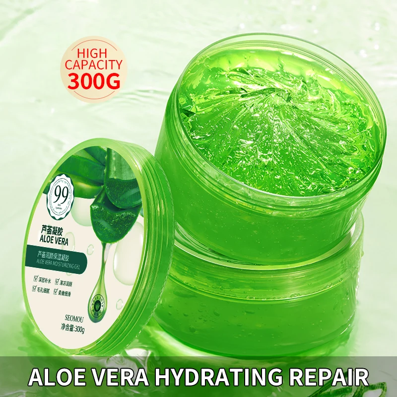 Bestselling Natural Organic 99% pure Aloe Vera Gel for facial care
