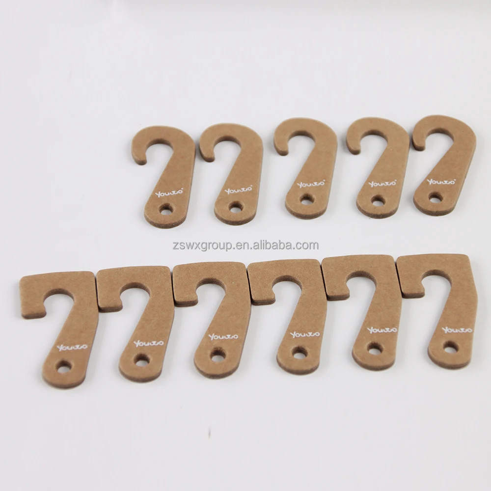 Wholesale Store Three Packs Socks Paper Cardboard Hanger Display Hangers Hooks for Shops
