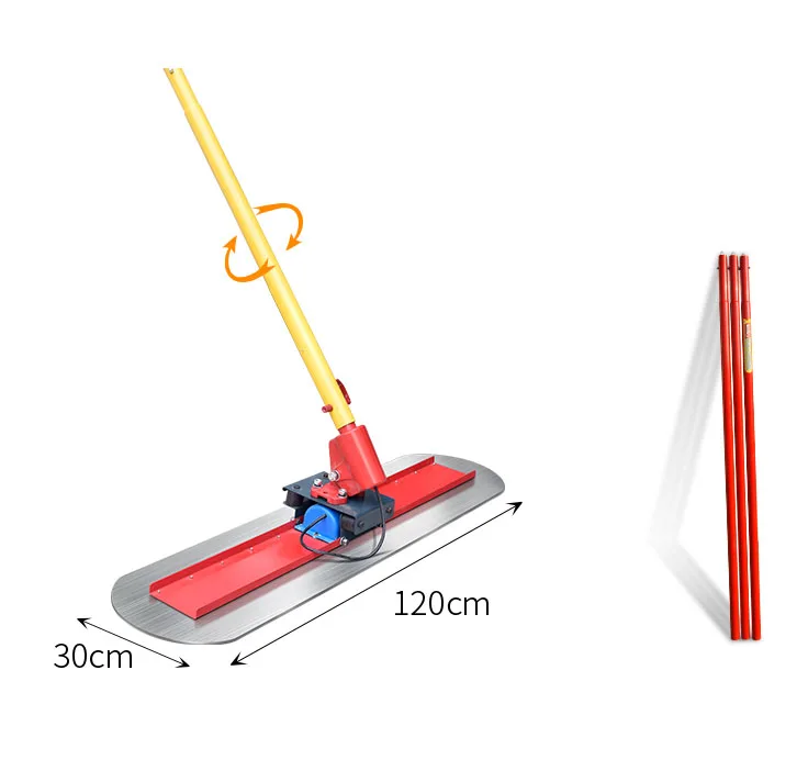 Factory Direct Sales Concrete Big Trowel Cement Pavement Pushing and Pulling Small Trowel Scraping and Smoothing Machine