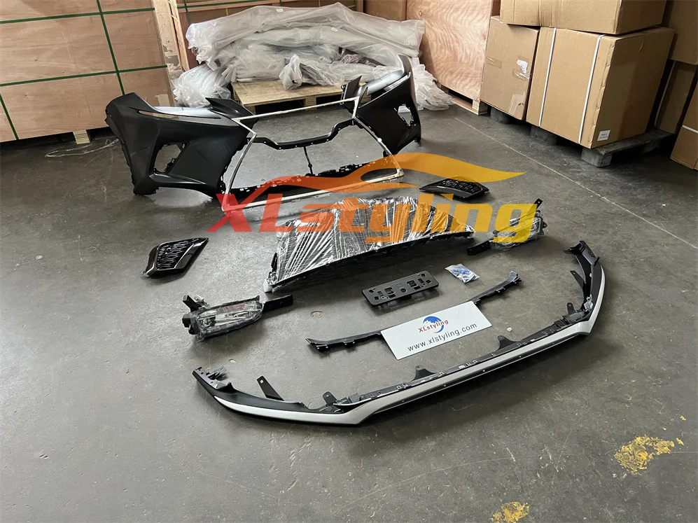 XLstyling Car Accessions Conversion Facelift Front Grill Bumper bodykit For LEXUS NX 2019+ Upgrade To Sport Style Body kit
