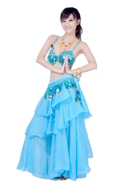 Bestdance Belly Dance Tango Samba Carnival Gypsy Skirt Outfit Set Bollywood Fancy Costumes