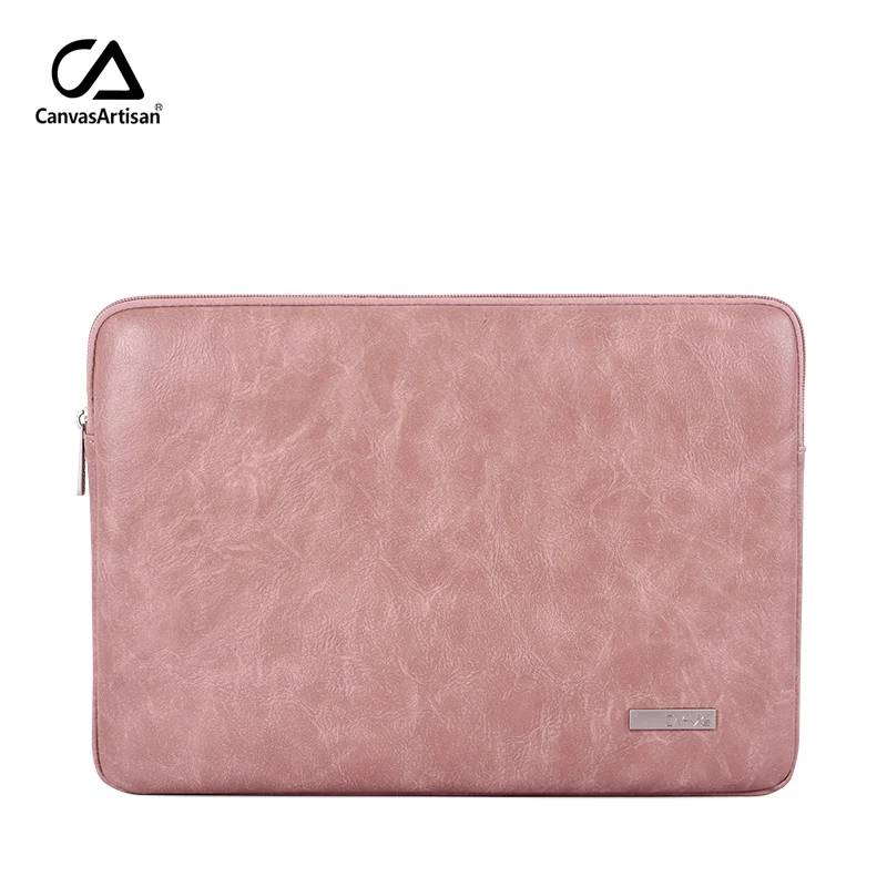 In Stock PU Slim Waterproof Notebook Bag Laptop Sleeve For Microsoft