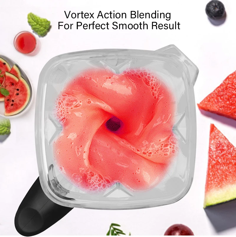 Wholesale Price High Durability 2L Food Grade Bpa-Free Container Square Plastic Jar Blender Parts