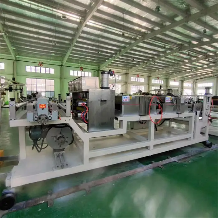 Recycled Plastic Profile Extruder Machine Small Sheet Extruder Machine Plastic Sheet Extruder Old Machine