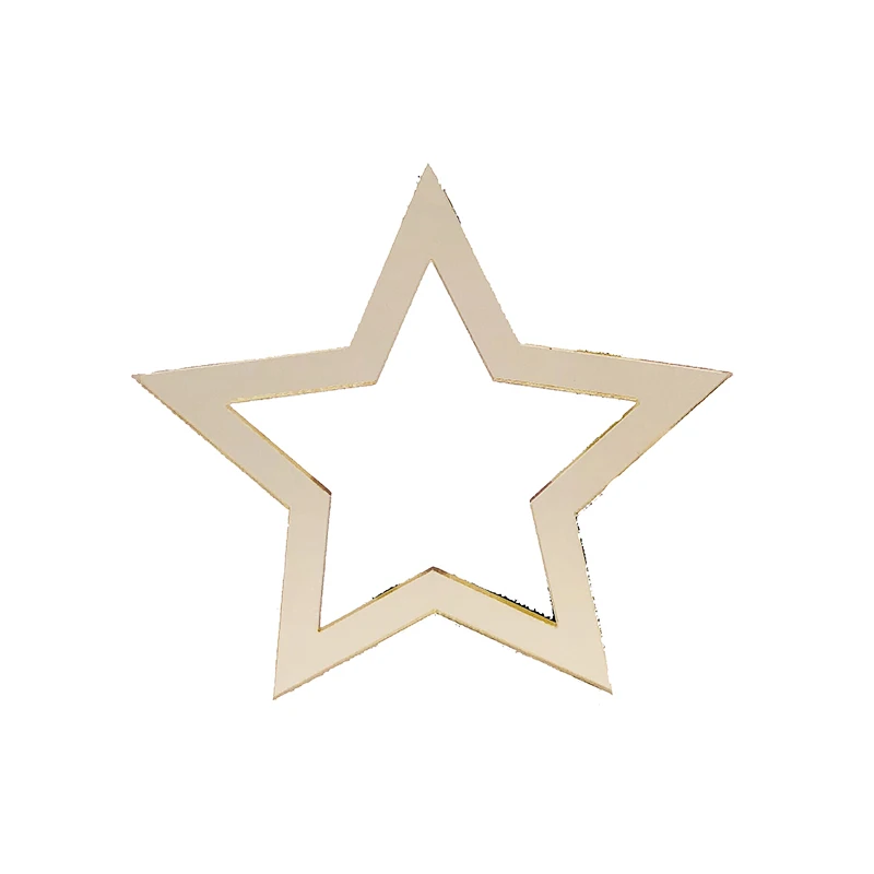 Mirror geometric acrylic oversize earrings for girl