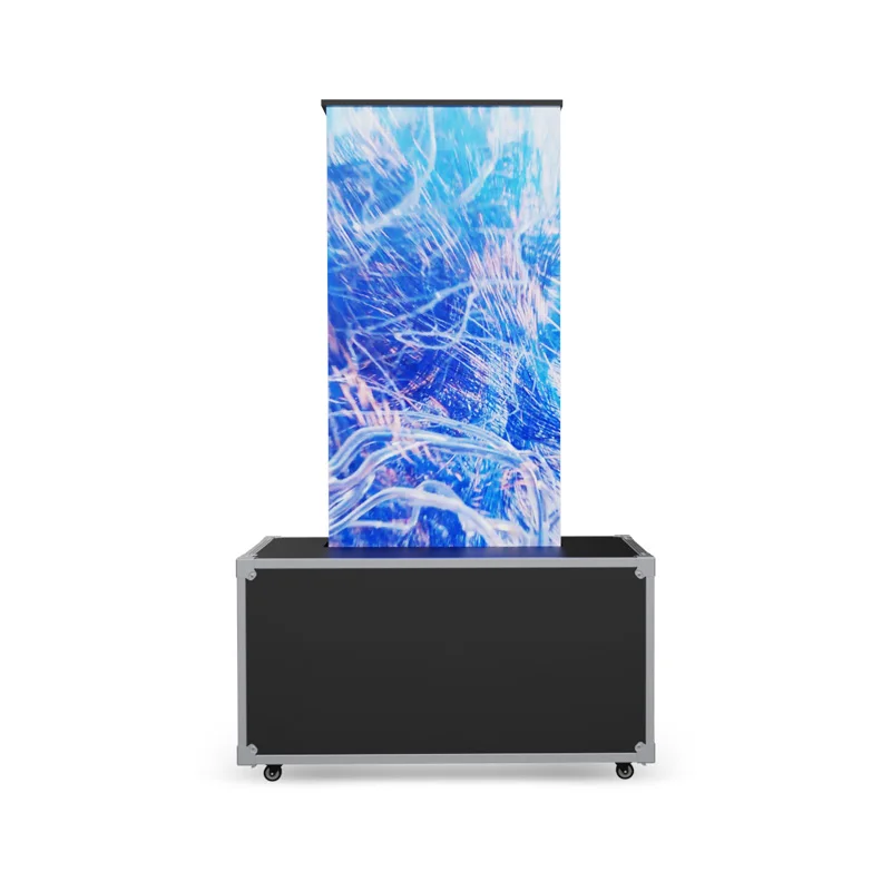 P2.6 Rolling LED Screen for Creative Advertising Rental and Conference Display-Rollable LED Wall