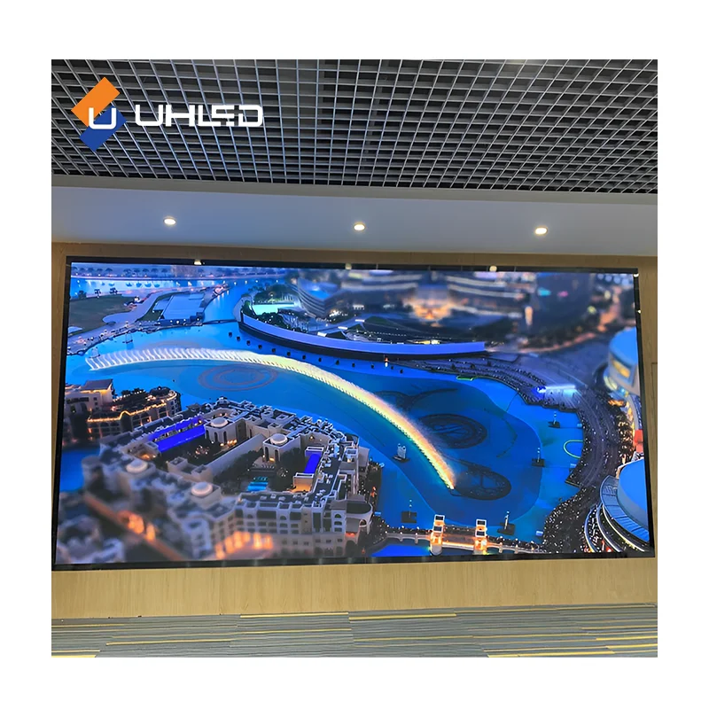 UHLED Indoor HD video led wall stage elegant backdrop led screen high refresh rate led display indoor