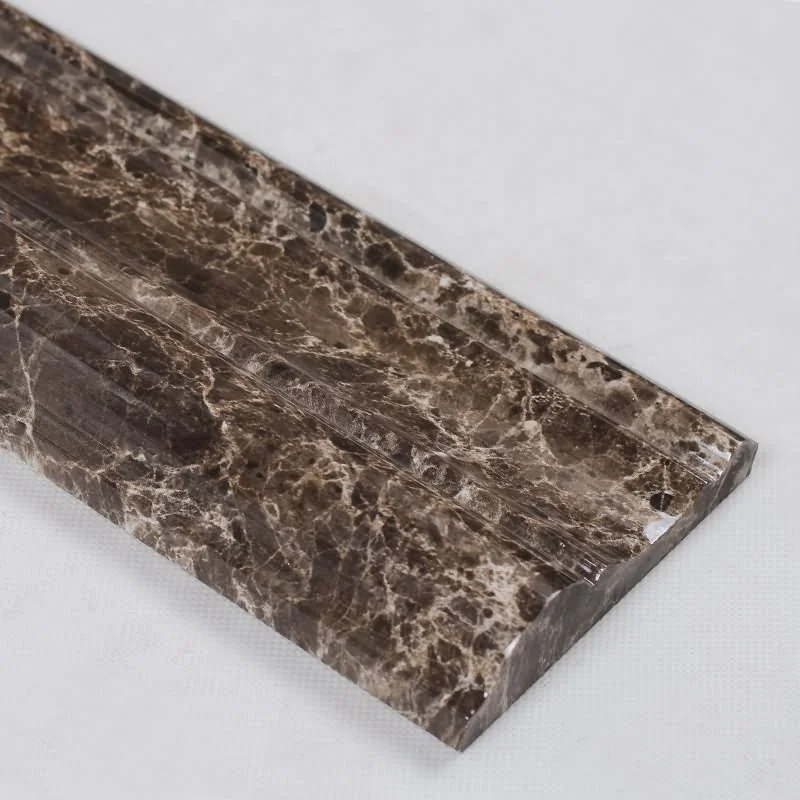 Natural Marble Indoor Decorative Building Stone Flooring Tiles Border Designs Marble Skirting Moulding