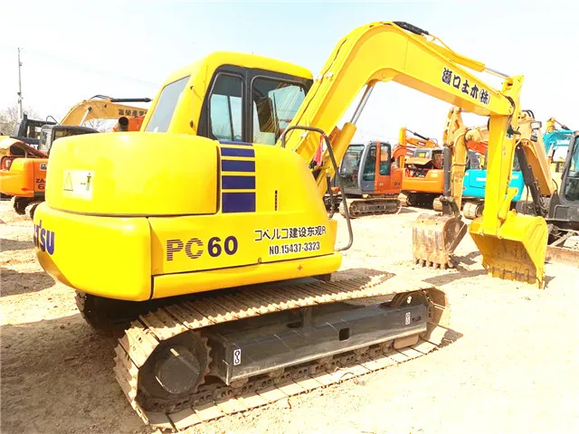 Komatsu PC60-7 Used Cheap Mini Excavator for Sale in China Komatsu Excavator Mini Excavator Prices6 Ton