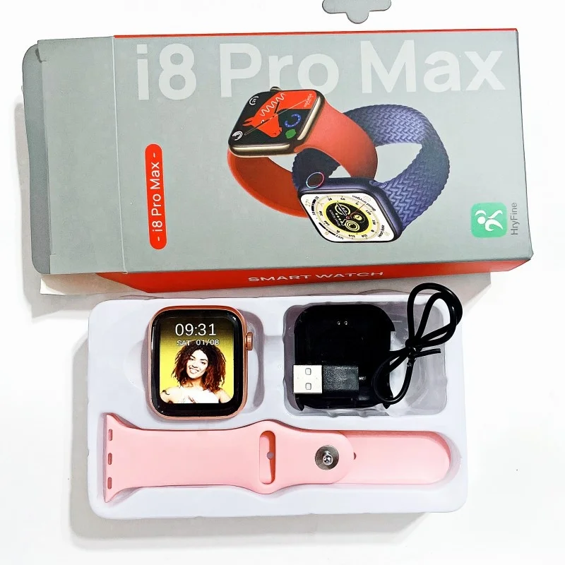 series 8 smart watch i8 PRO MAX Reloj Sport hiwatch smart watch serie 8 tendencia 2022