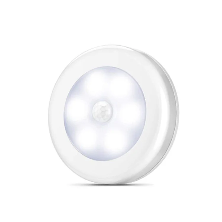 Stick-anywhere closet lights led toilet seat night light motion sensor