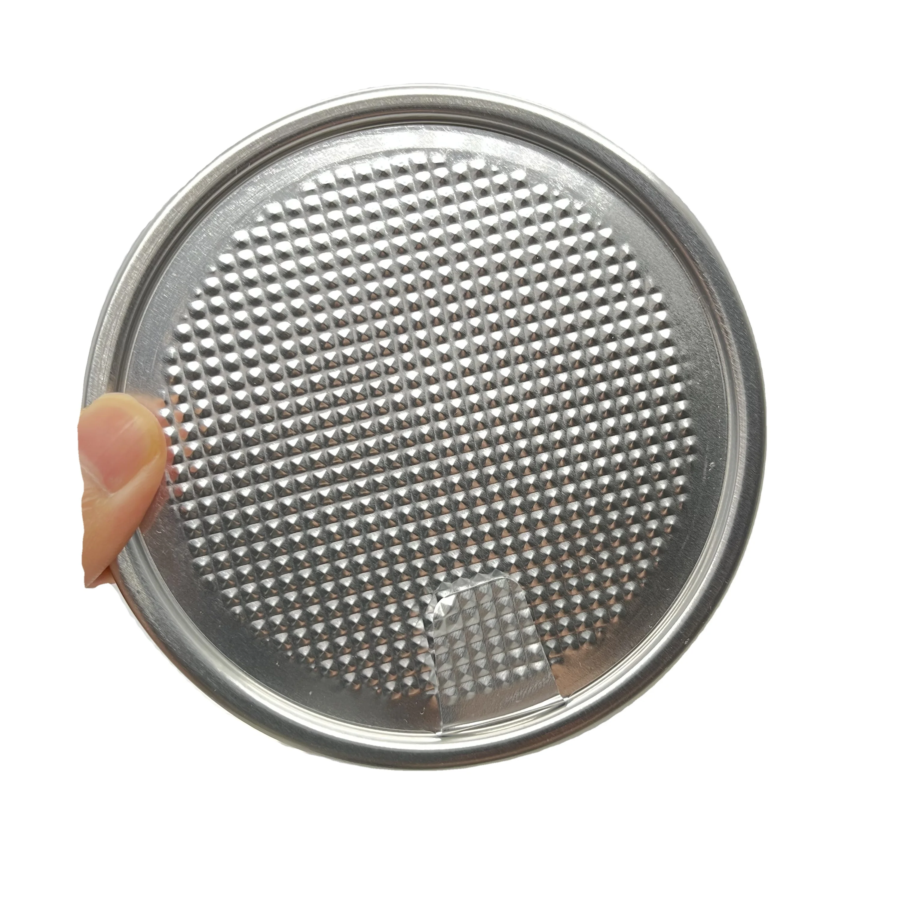 Food Safe Non Spill Pop Top Can Closure EOE /#401 Easy Peel Off Aluminium Lid / 99 Mm Open for Milk Powder