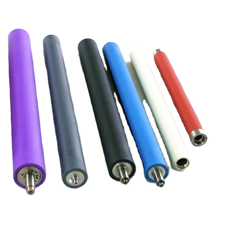 Reliable quality Flexo 10 Inch Rubber Roller stainless steel roller