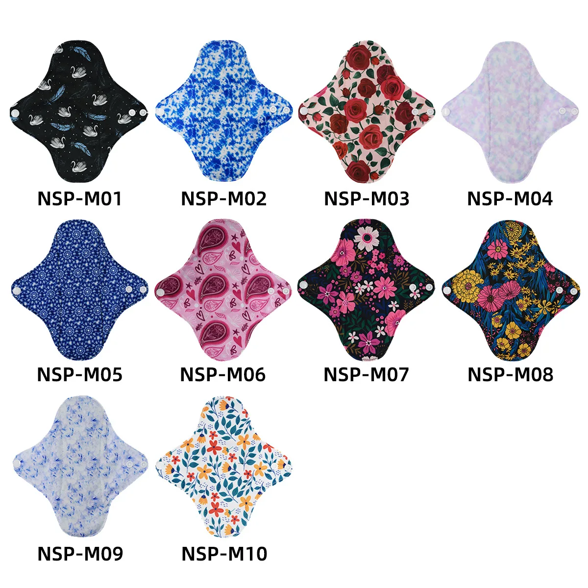 Daily And Night Hot Selling Female Breathable Cloth Washable Cloth Women Heavy Period Menstrual Bed Padding