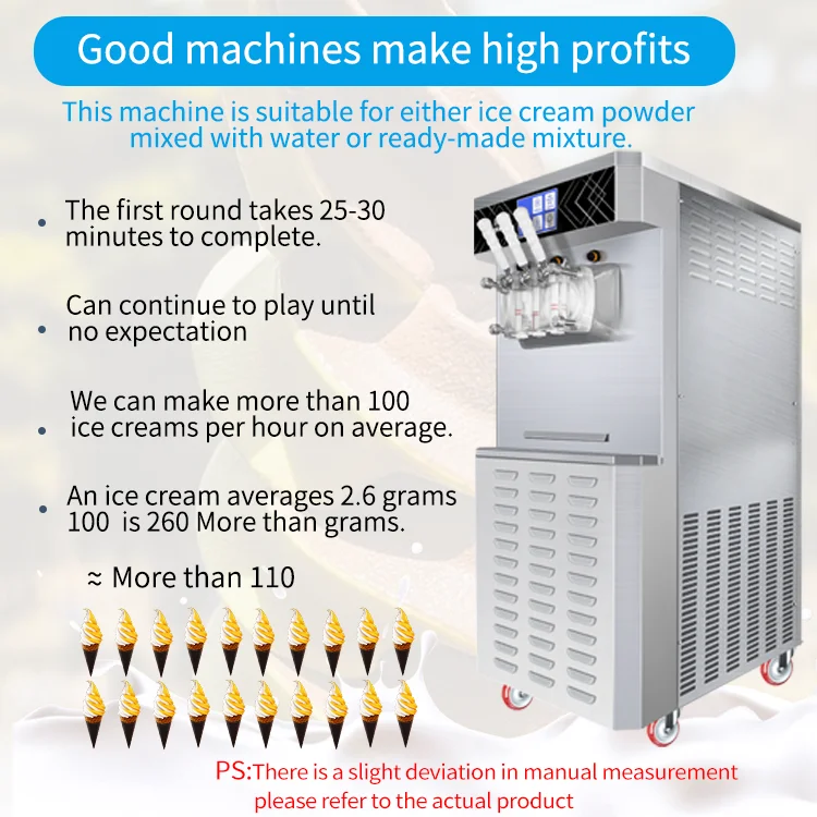 KLS-D658 GQ еды 2022 новый мороженое машина Прямая продажа с фабрики Коммерческая мороженая питания Торговое оборудование