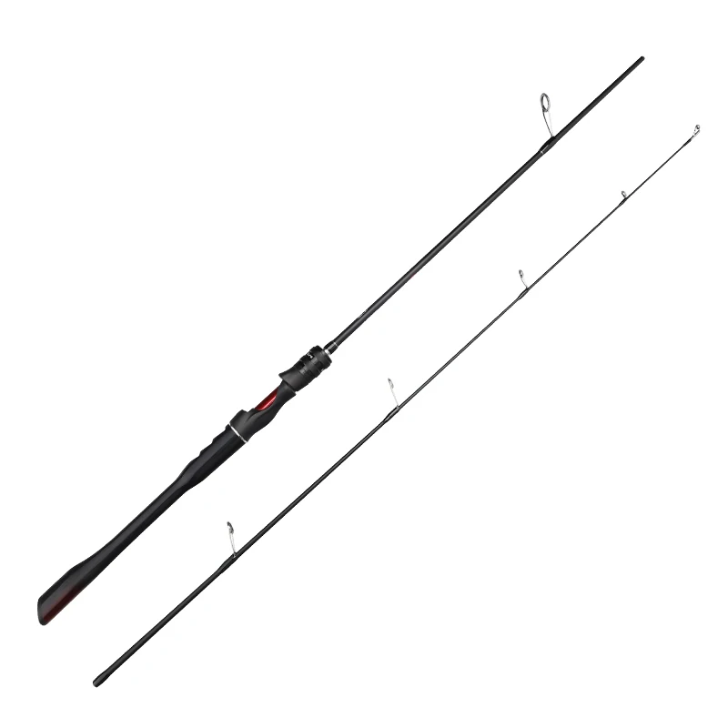 TAIGEK 1.65m 1.8m 2.1m 2.4m spinning casting Medium Power rods 5-20g 6-12LB Lure sea bass carp fishing rod