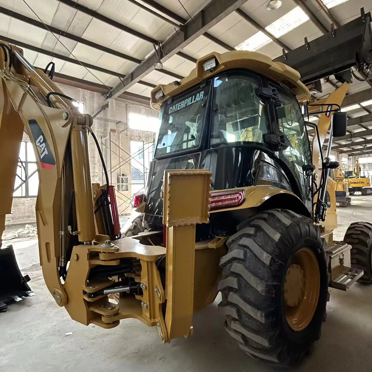 New arrival Backhoe Loader used Caterpillar 420f 420f2 with high working efficiency