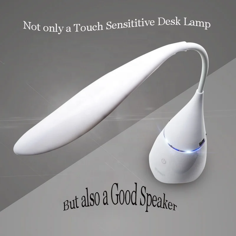 Portable Folding Led Touch Lamp Import Blue tooth Chip of Strong Compatibility Function Reading Lamp USB Charger Desk Lamp