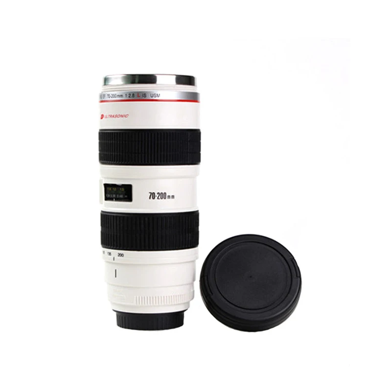 19oz Customize Logo Stainless Steel Insulation Water Cup Camera Lens Shape