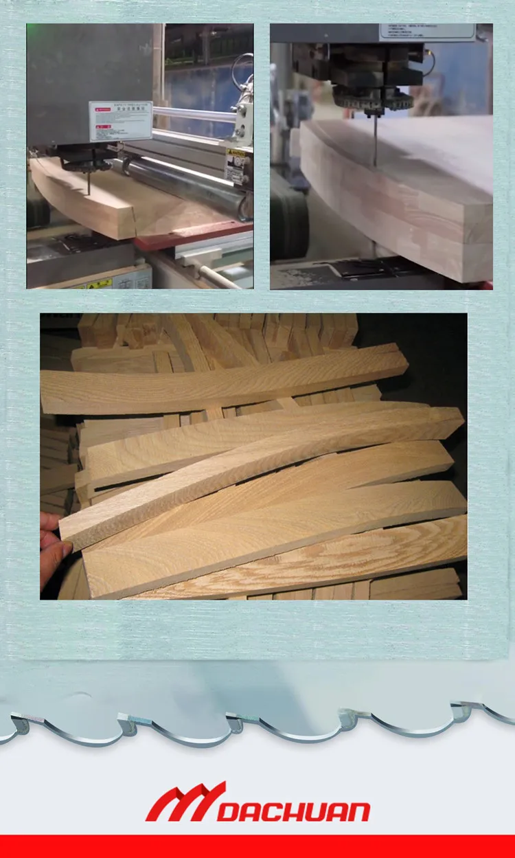 Vertical machine 25mm TCT band saw cutting blade for hard wood cutting