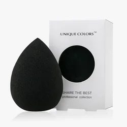Бесплатный образец, косметическая черная многофункциональная веганская косметическая губка