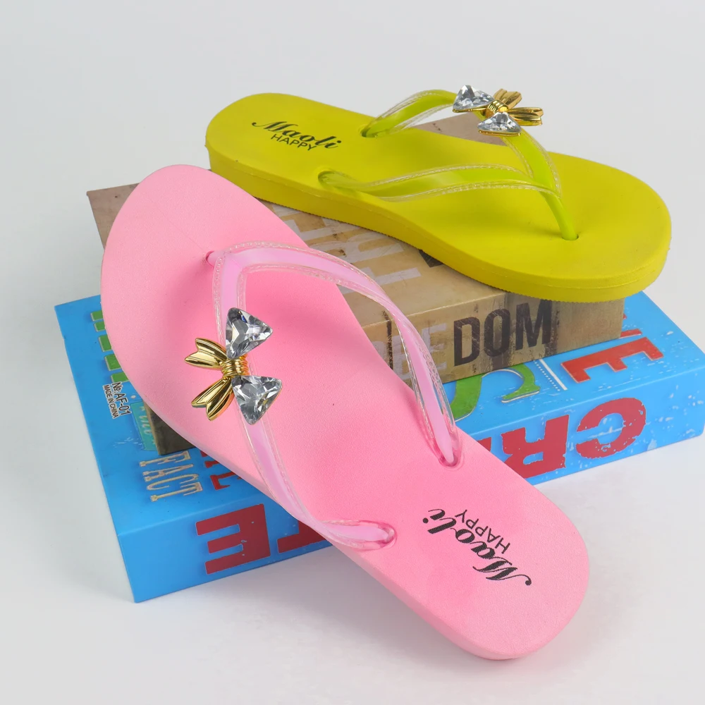 new trend high quality china ladies chappal design pictures flip flops slipper branded sandals for women