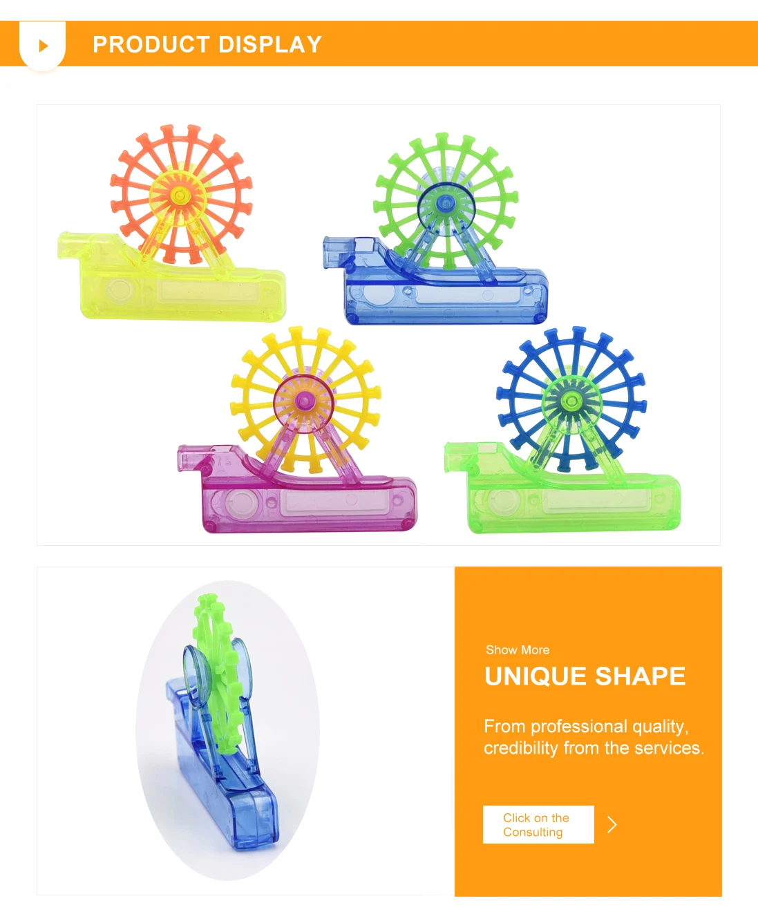 Ferris wheel candy toy