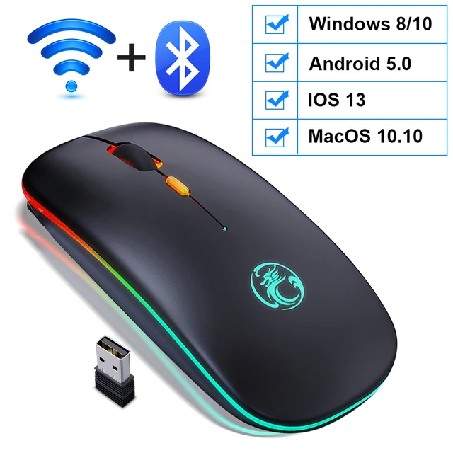 
Personalizado Recharger New Mous Mause Gamer Sem Fio Touch Smart Teclado E Mouse Para Celular Wireless Mouse Gaming 