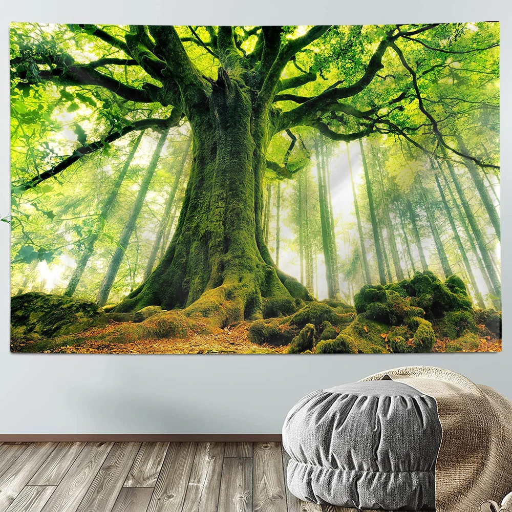 OEM ODM vintage christmas gothic art tapestry retro ladies tapestry black light fashion home decoration wall tapestry hanging