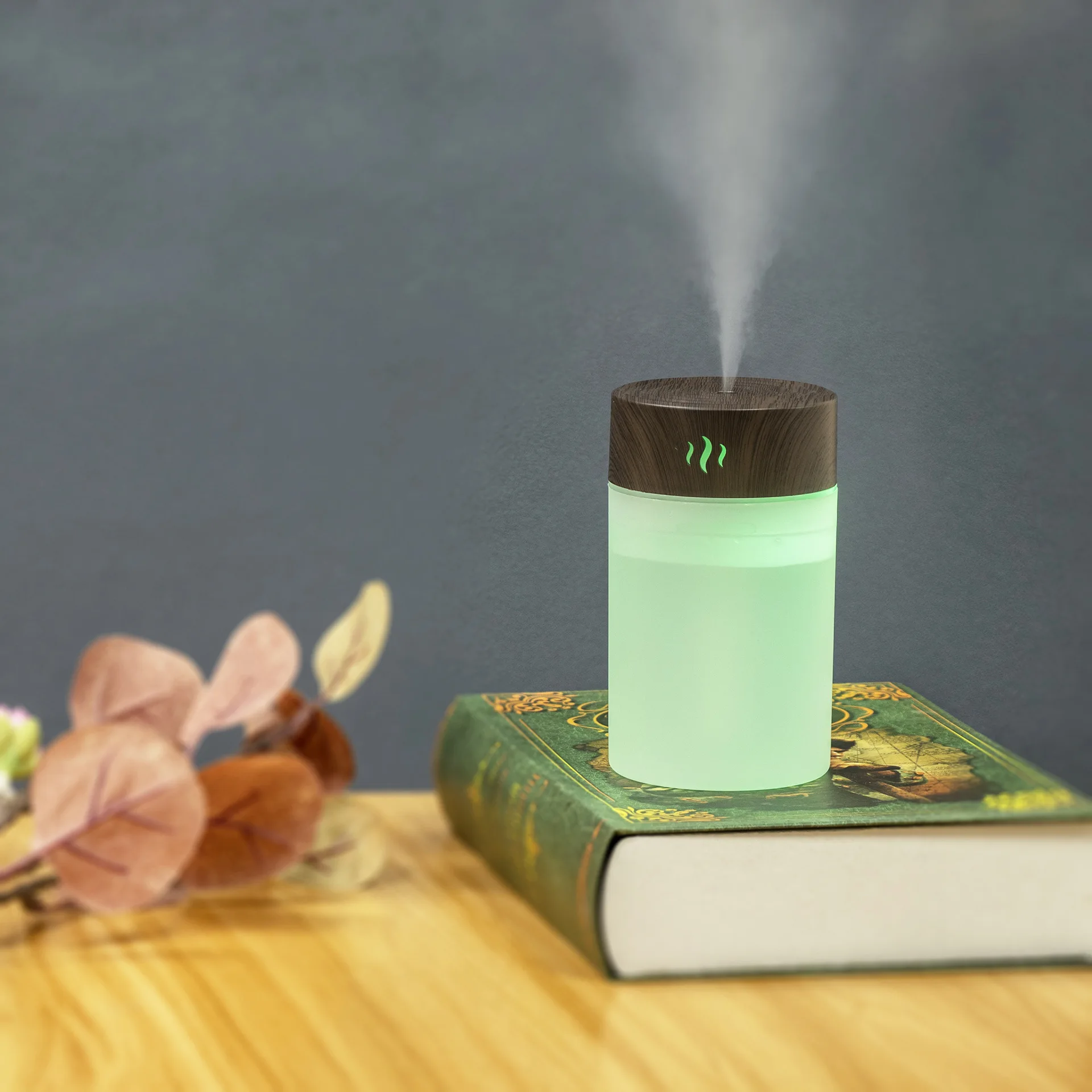 Best Selling 225ml Mini USB Air Humidifier Bottle Portable Colorful Air Humidifier For Bedroom Home Car Essential Oil Diffuser