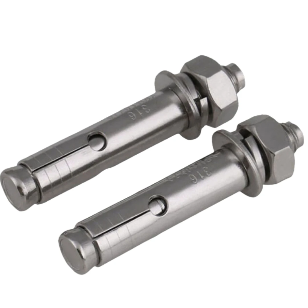 YH Q235 Stainless Steel Drop-In Anchor Bolt Grade 4.8 8.8 A2-70 M6 M8 M10 M12 Sizes