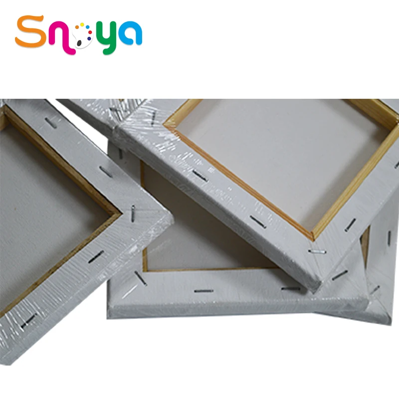 Value pack of 5pcs 11x14 blank pre stretched canvas for painting